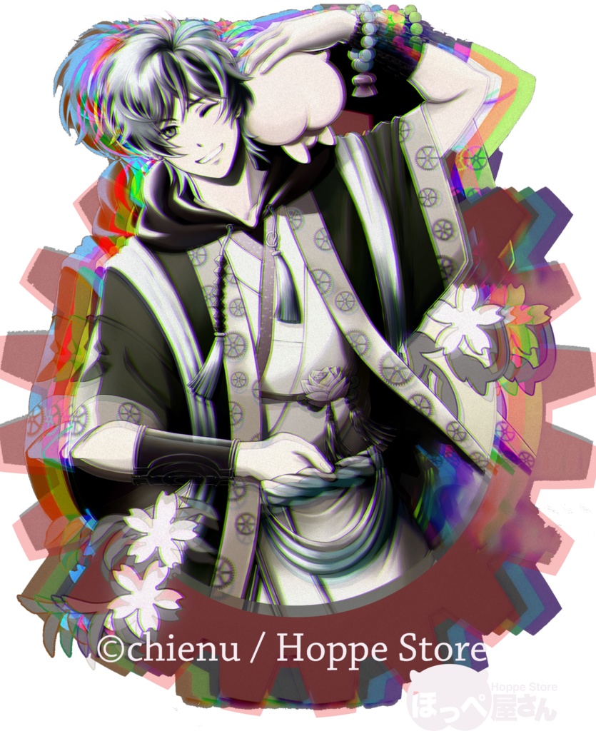 ぺんこ&彩太スペクトルバッジ