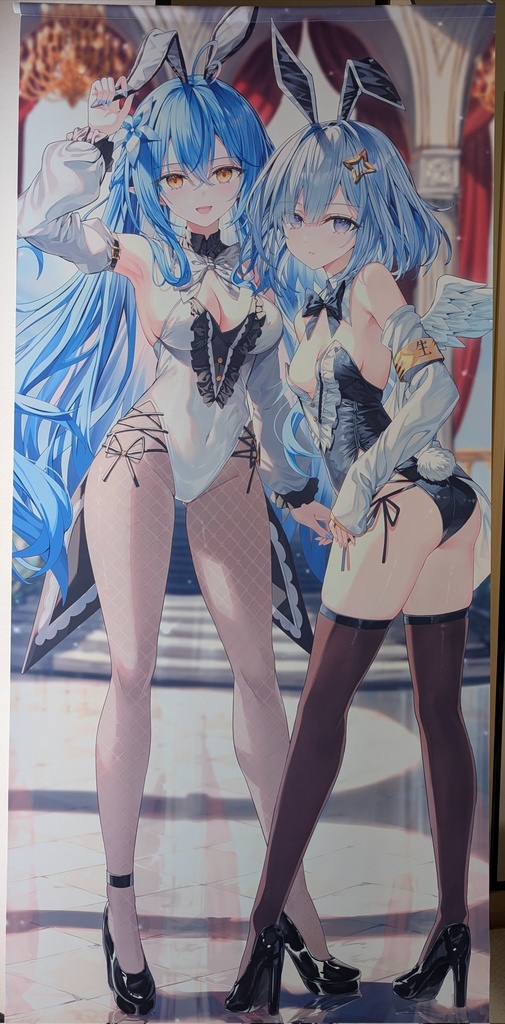 【受注生産】バニーラミィ&かなた等身大タペストリー C107