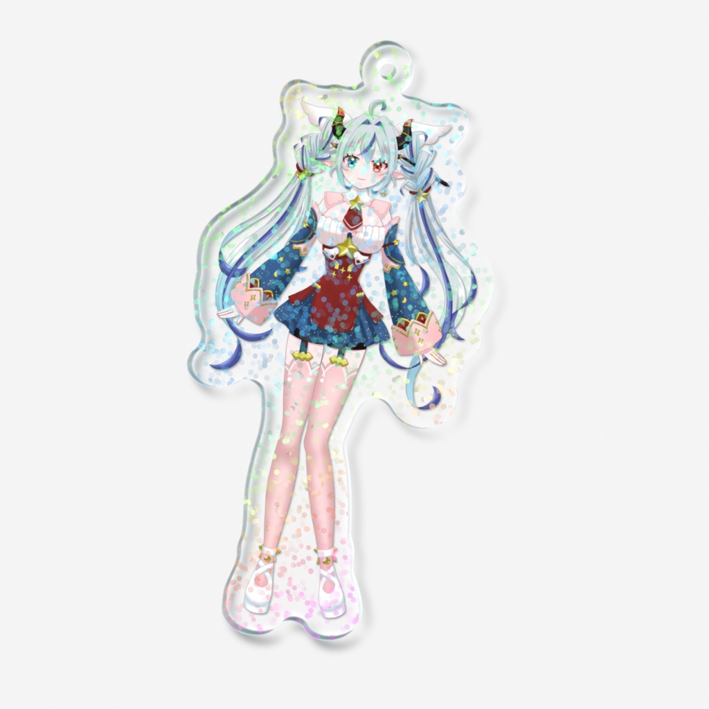 魔法少女絵師VTuber月島エトキーホルダー