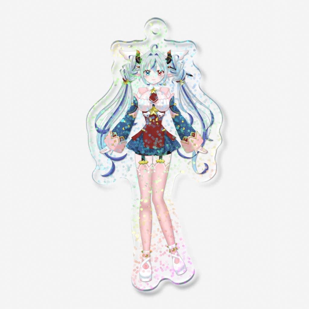 魔法少女絵師VTuber月島エトキーホルダー