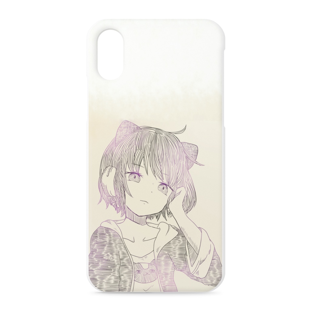 iPhoneケース - iPhone XS / X - 正面印刷のみ