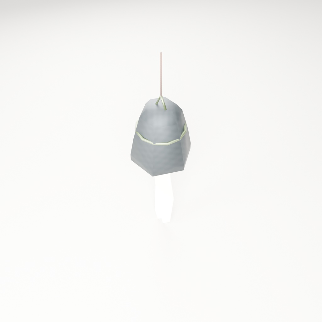 【無料】風鈴【ローポリ3Dモデル】