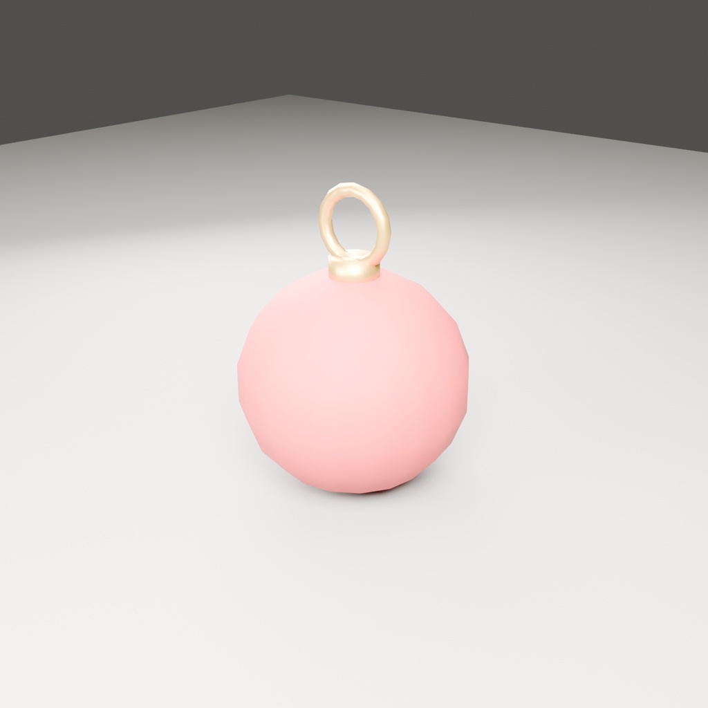 【無料】クリスマスオーナメント【ローポリ3Dモデル】