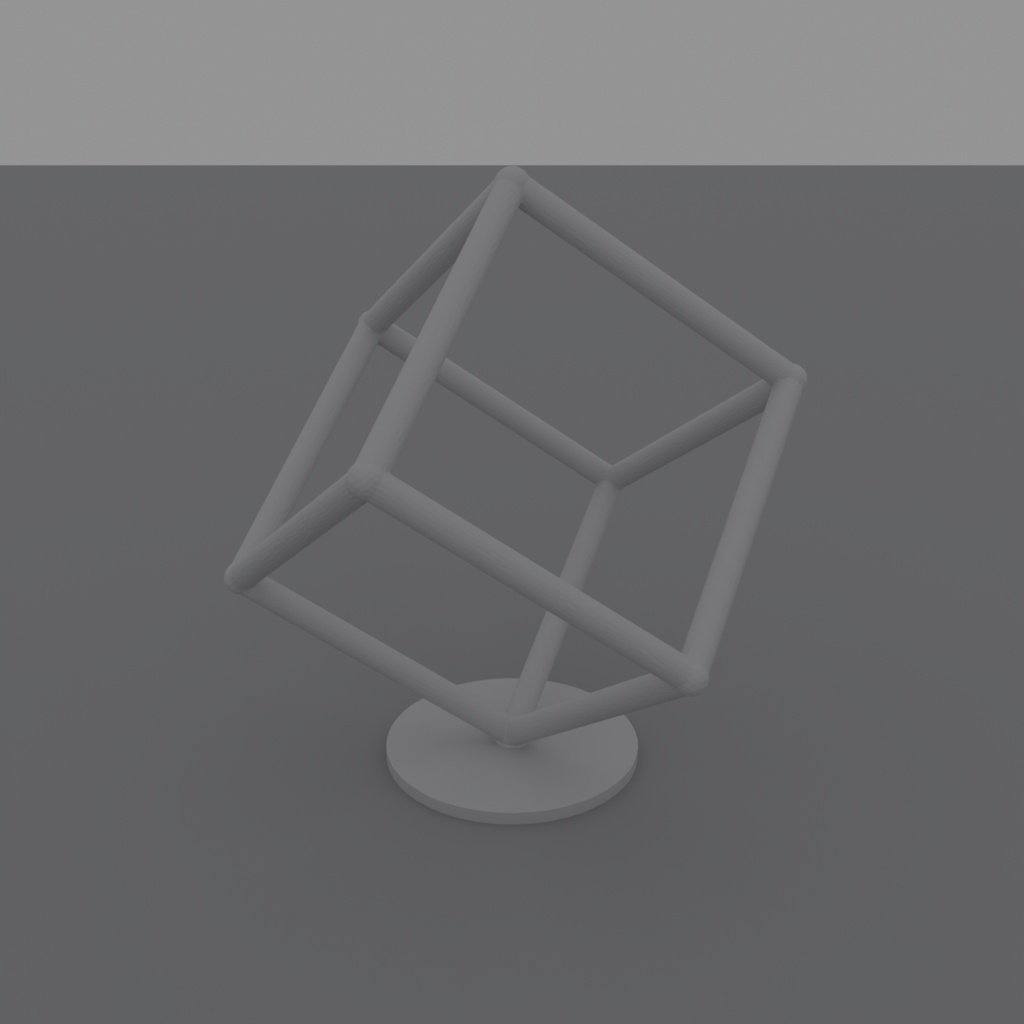 【無料】立方体ケージ STL【個人利用限定】