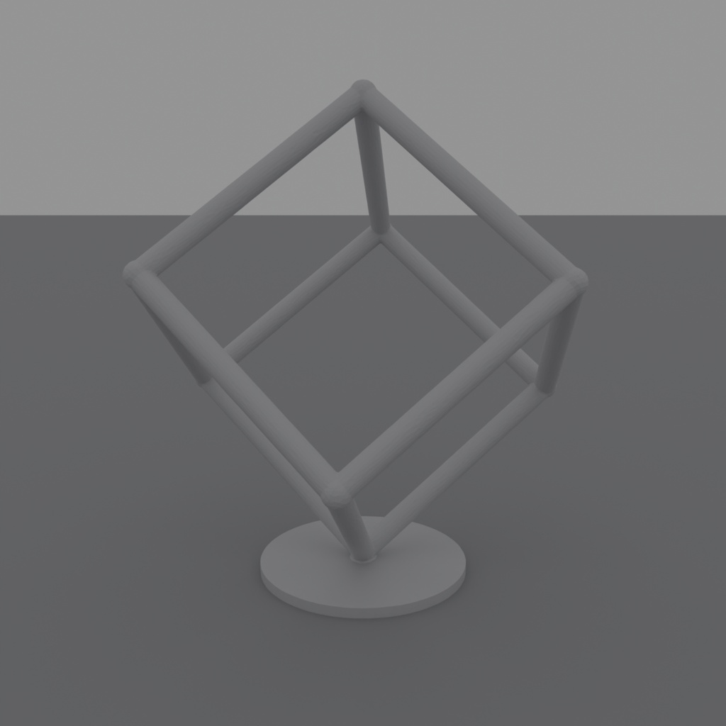 【無料】立方体ケージ STL【個人利用限定】