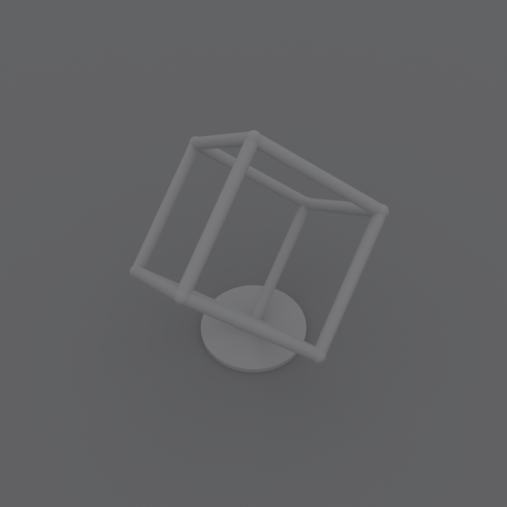 【無料】立方体ケージ STL【個人利用限定】