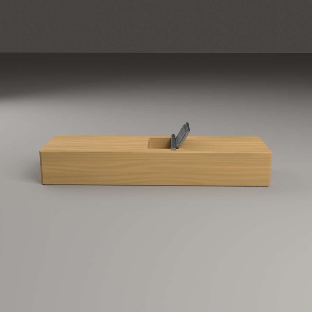 【無料】かんな【ローポリ3Dモデル】