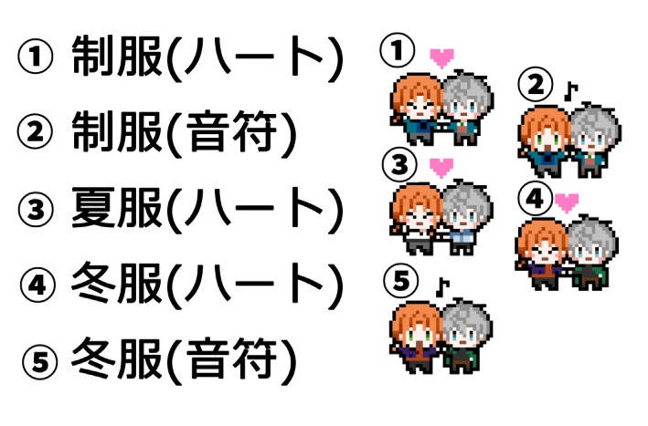 レオいずドット絵アクリルスタンド 各種