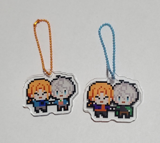 レオいずドット絵アクリルキーホルダー 各種