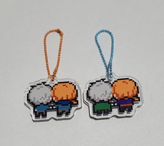 レオいずドット絵アクリルキーホルダー 各種