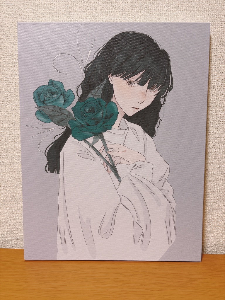 キャンバスプリント・長方形　No.11『bluerose』