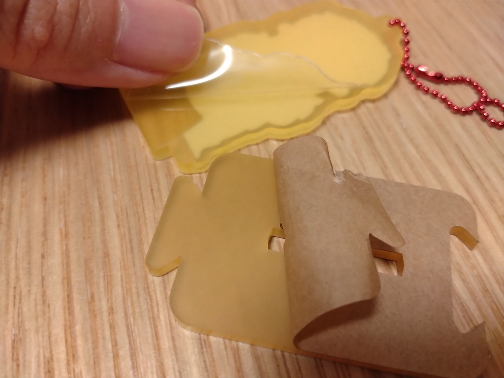 トマトカブライアクリルスタンドセット(ボールチェーン付き)