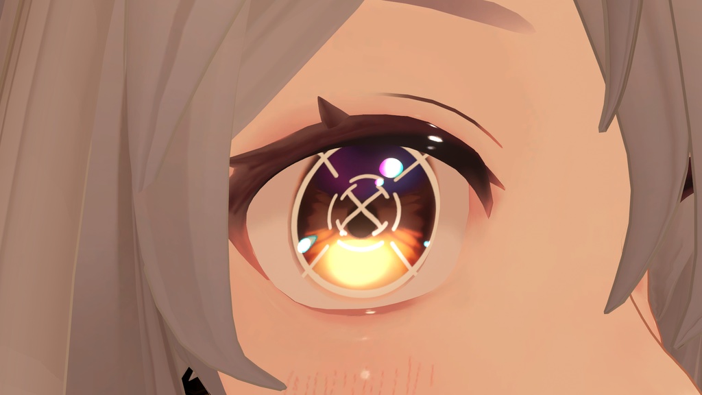 【15アバター対応】狙撃手の視線 eye texture