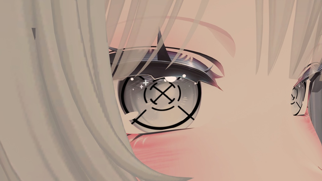 【15アバター対応】狙撃手の視線 eye texture