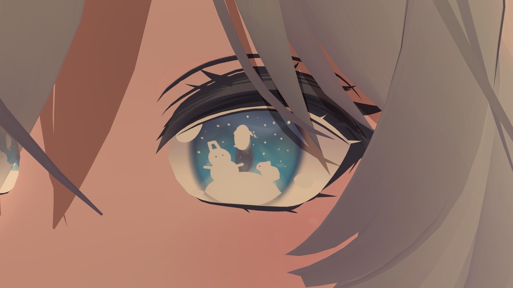 【15アバター対応】初雪の思い出 eye texture