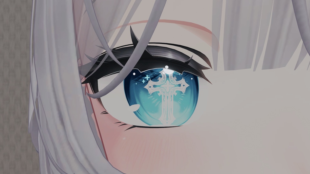 【6アバター対応】聖なる眼差し eye texture