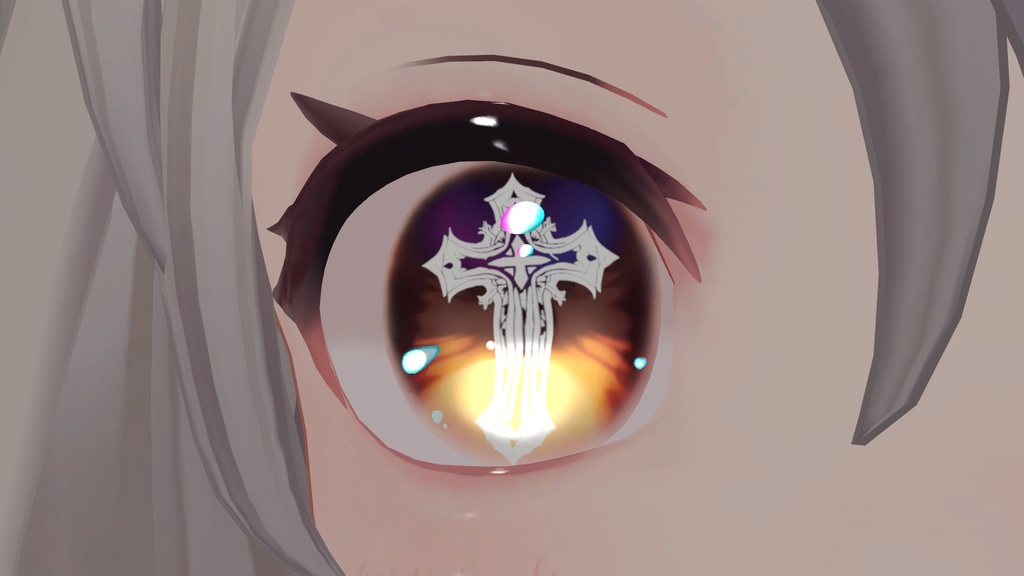 【6アバター対応】聖なる眼差し eye texture