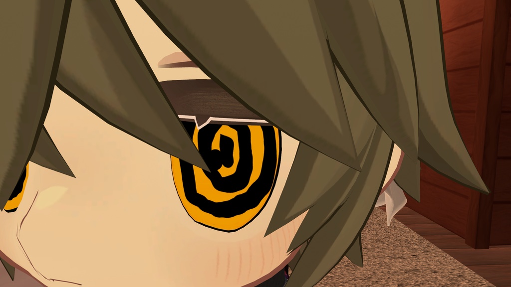 【4アバター対応】森の怪物の瞳 eye texture