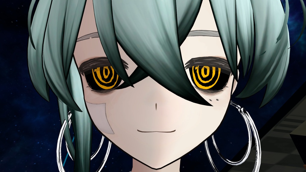 【4アバター対応】森の怪物の瞳 eye texture