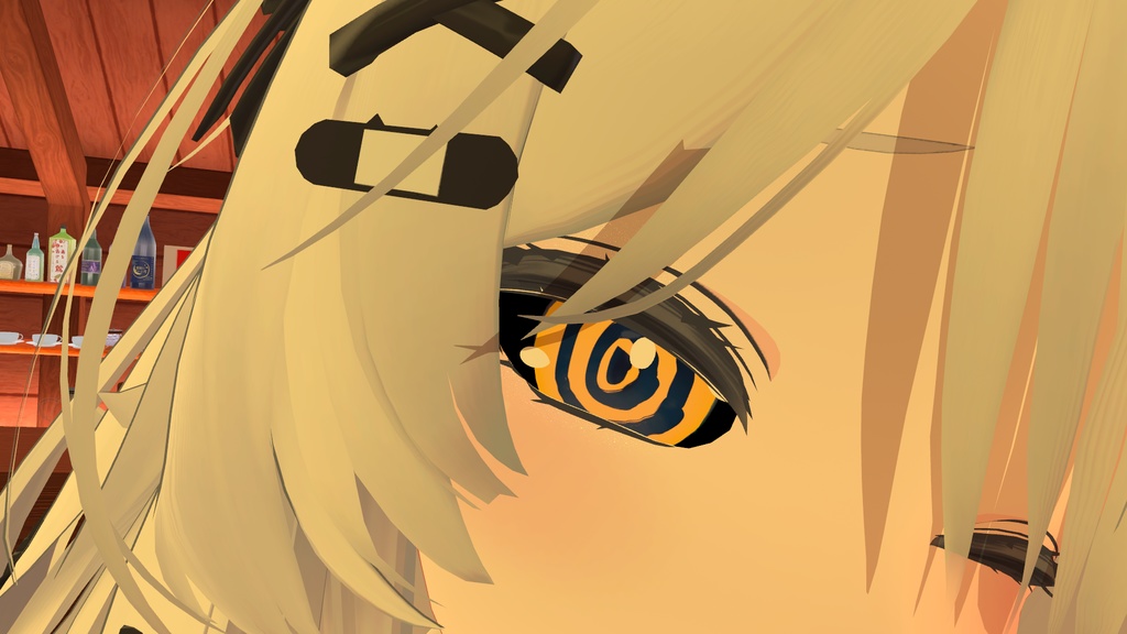 【4アバター対応】森の怪物の瞳 eye texture