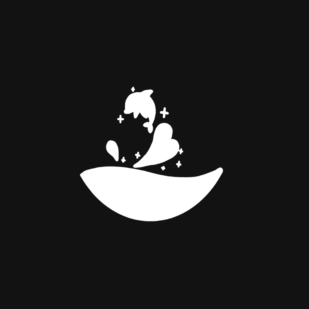 「7アバター対応」恋するイルカ eye texture