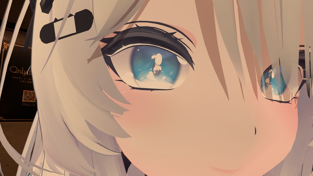 「7アバター対応」恋するイルカ eye texture