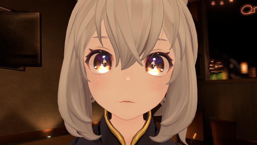 「7アバター対応」恋するイルカ eye texture