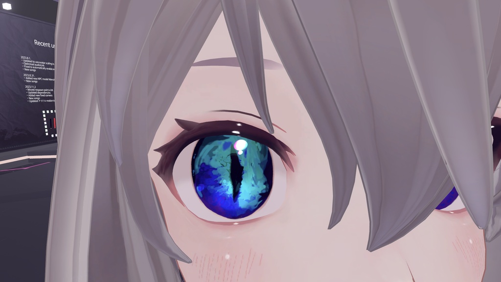 「14アバター対応」doragon eye eye texture