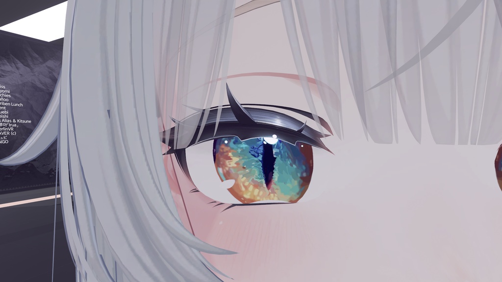 「14アバター対応」doragon eye eye texture