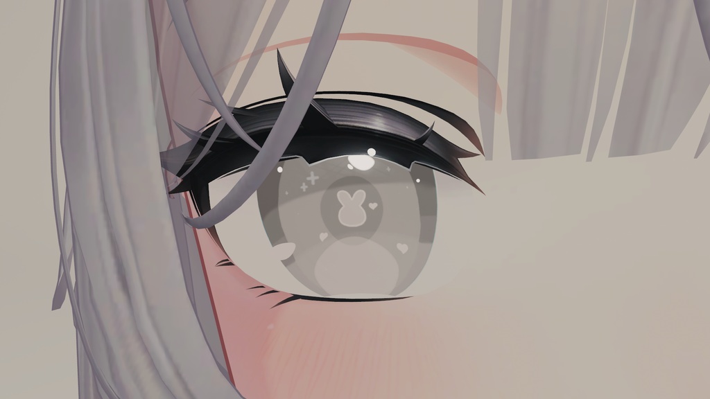 【5アバター対応】Rabbit eye eye texture