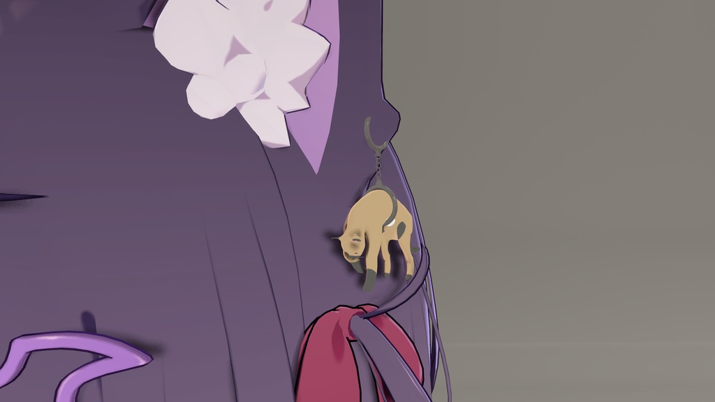 【動くイヤリング】のびねこ 2