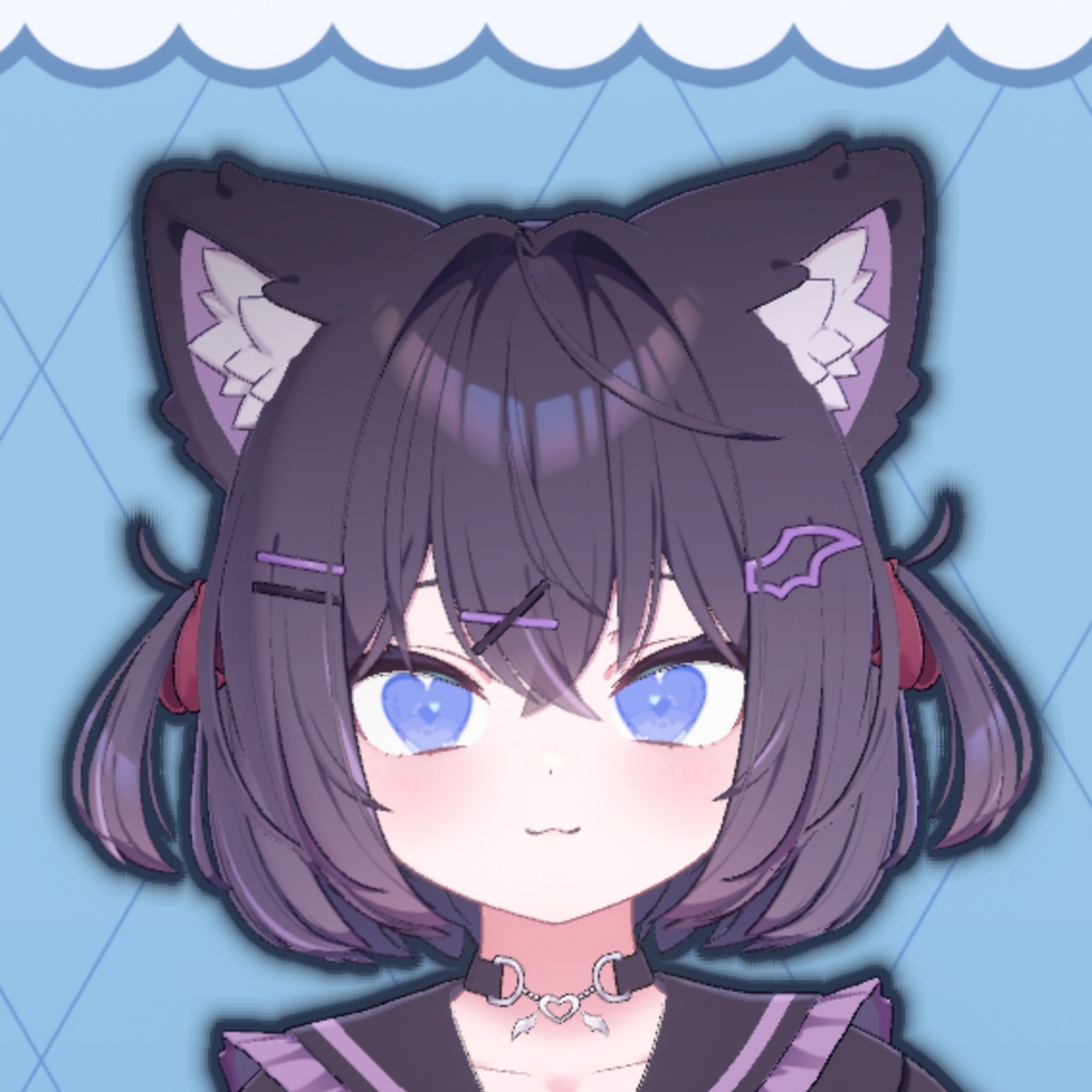 【10アバター対応】Heart eyes eye texture