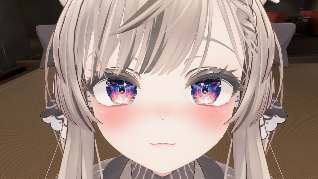 【11アバター対応】恋する空 eye texture