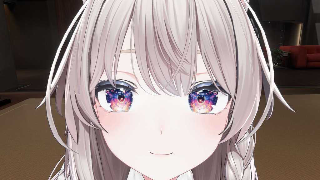 【11アバター対応】恋する空 eye texture