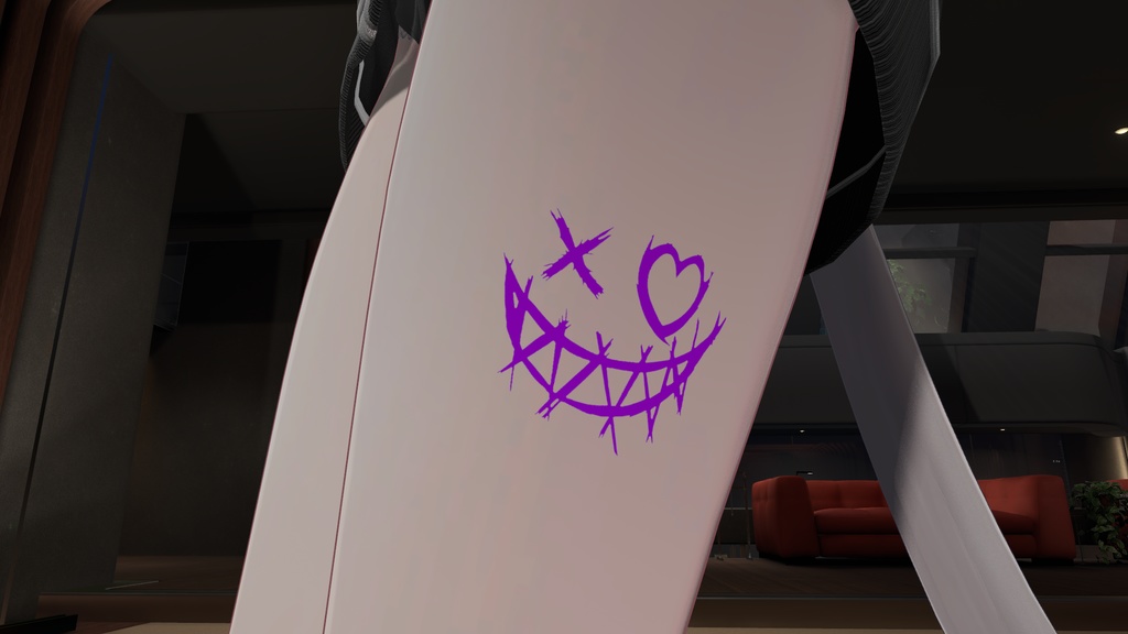 【全アバター対応】タトゥー2 タトゥーtexture