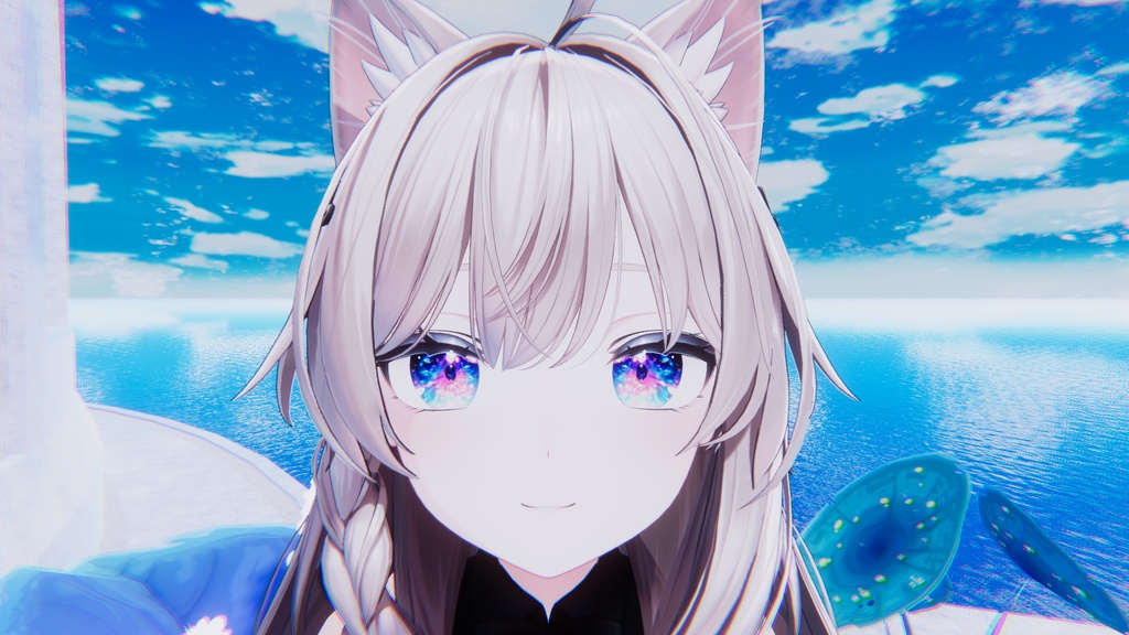 【11アバター対応】Flower garden eye  eye texture