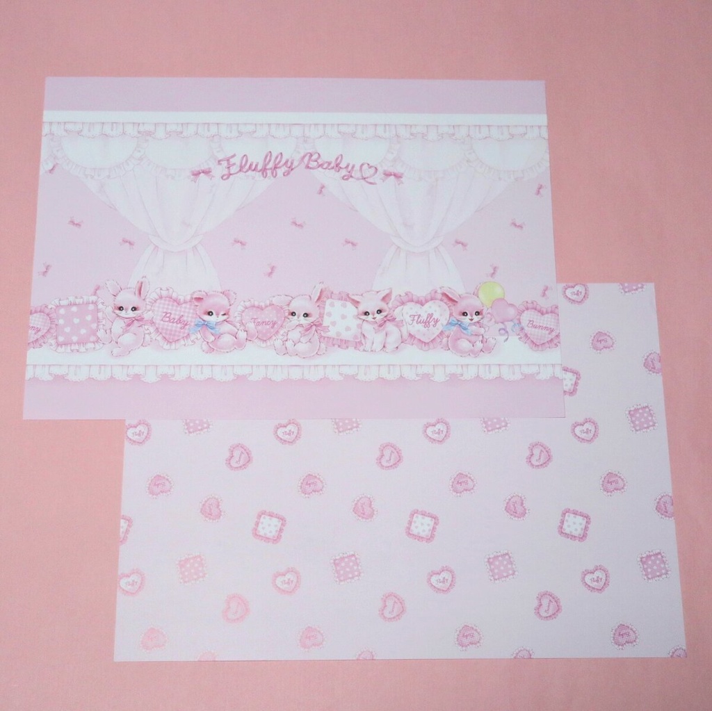 ♡fluffy baby 平袋向けラッピングペーパー♡