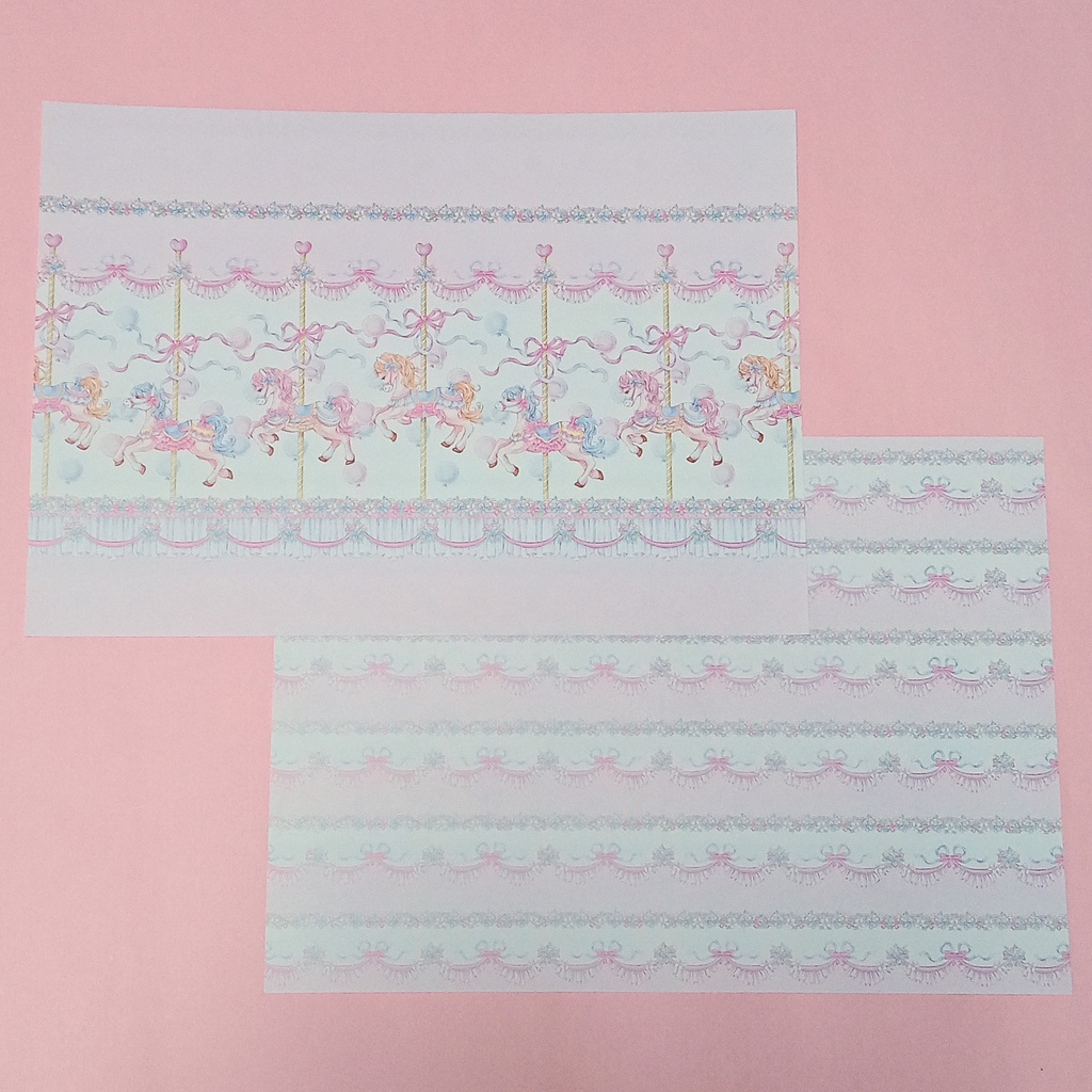 ♡romantic carousel ペーパー♡