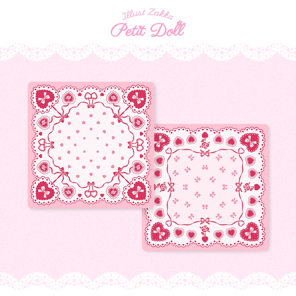 Love♡Ribbon Hanky メモ 
