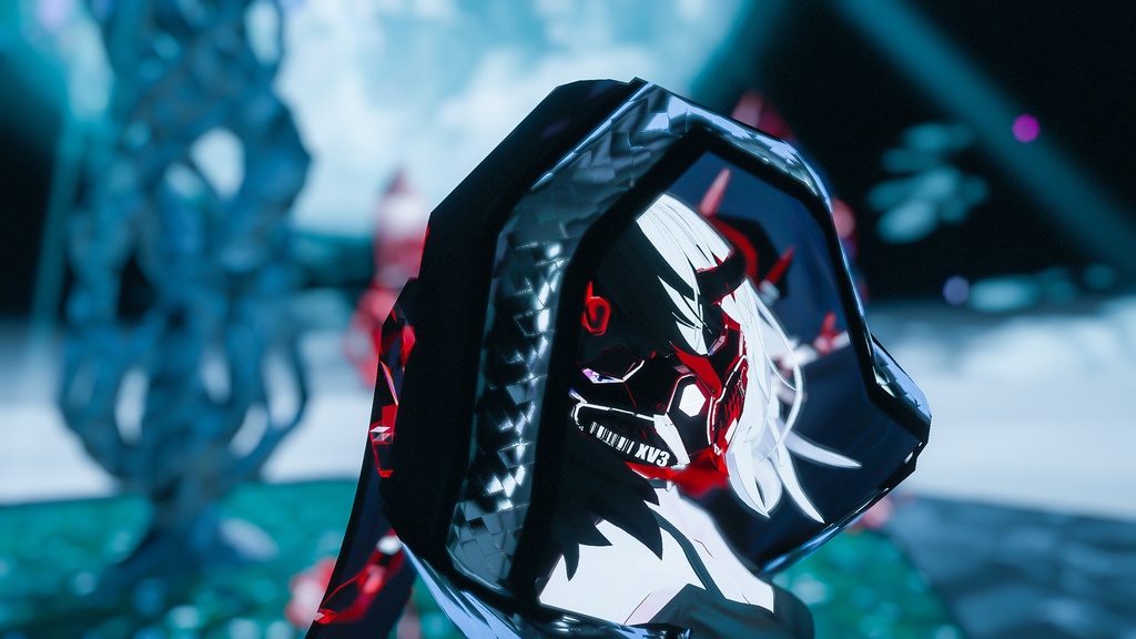 【VRchat用】OGRE-mask-