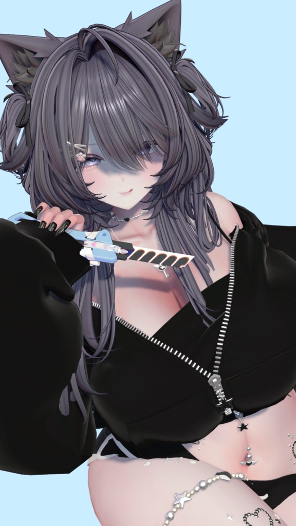 【VRChat想定】ハムカッター【MA対応】