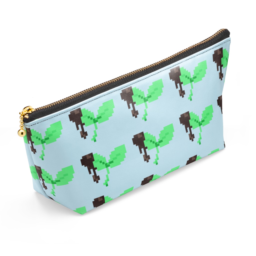 チョコミント(物理) ポーチ