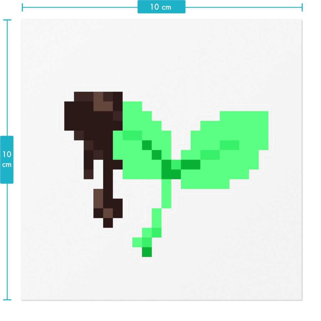 チョコミント(物理) ステッカー