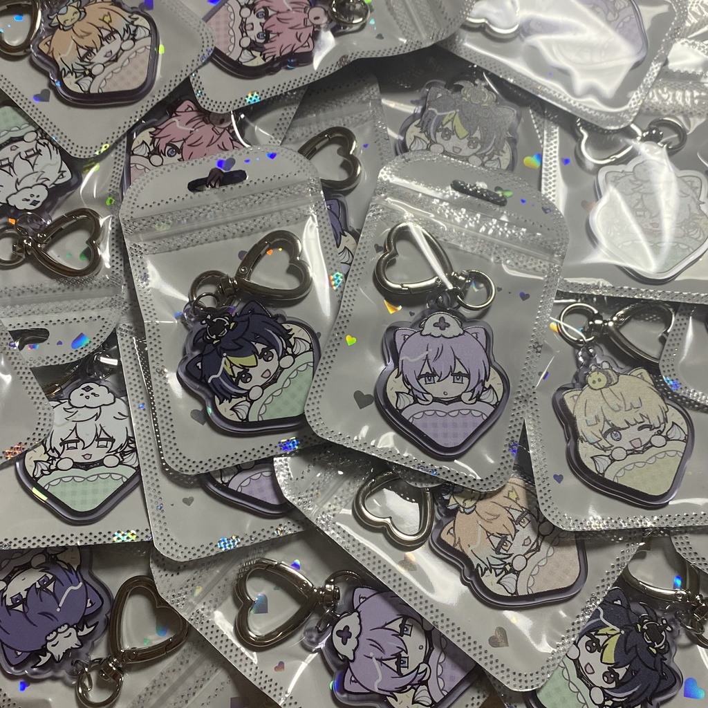 クレープアクリルキーホルダー