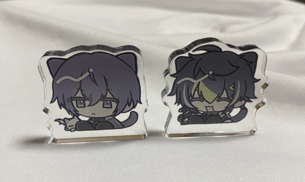 にゃんこアクリルブロック