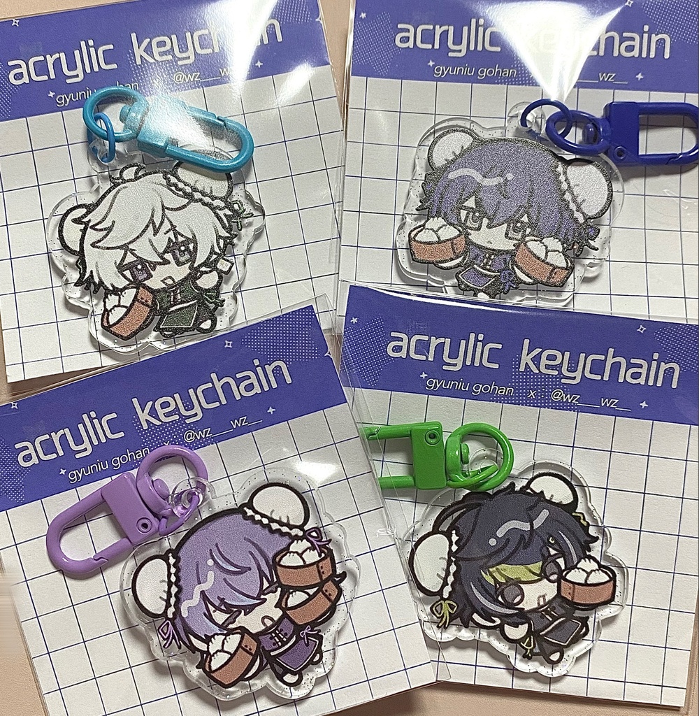 〈非公式〉中華!アクリルキーホルダー