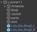 【無料】イヤリング【ルル想定】