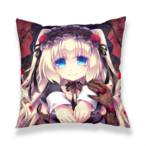 【月蝕ざっか店】あなたのお家にお邪魔します/ゴスロリ×ヤンデレ両面クッションカバー