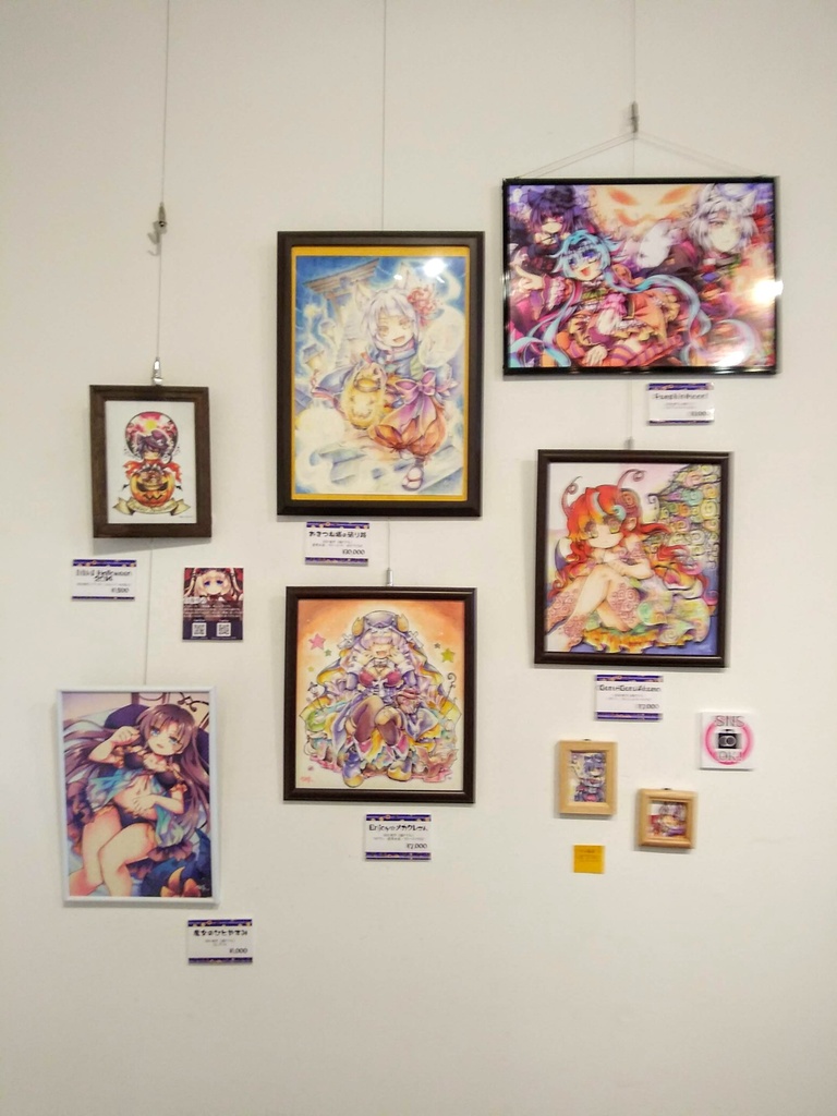 【通常・先着順販売】ハロウィン展の原画・記念グッズなど事後通販です!
