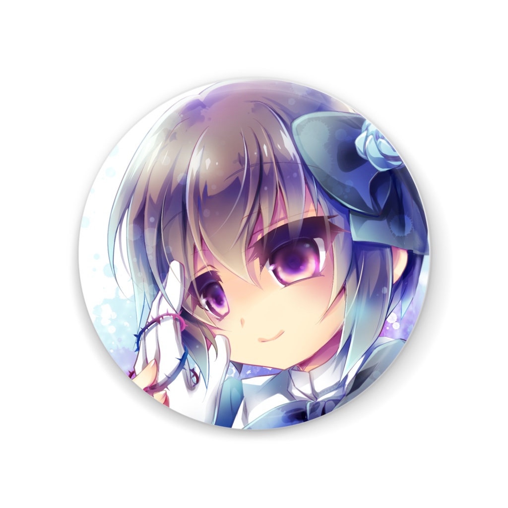 【ちょっと便利な】てのひらころっと缶ミラーこれくしょん<ゴスロリちゃん4種類>